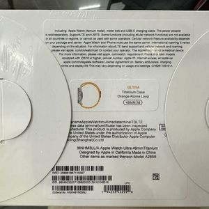 Apple Watch Ultra [GPS + Cellular 49mm] Smart Watch w/Rugged Titanium Case & Ora